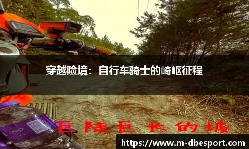 穿越险境：自行车骑士的崎岖征程